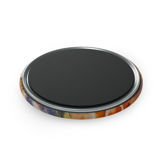 Alpaca Button Magnet