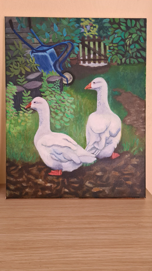 Farm Geese, Original