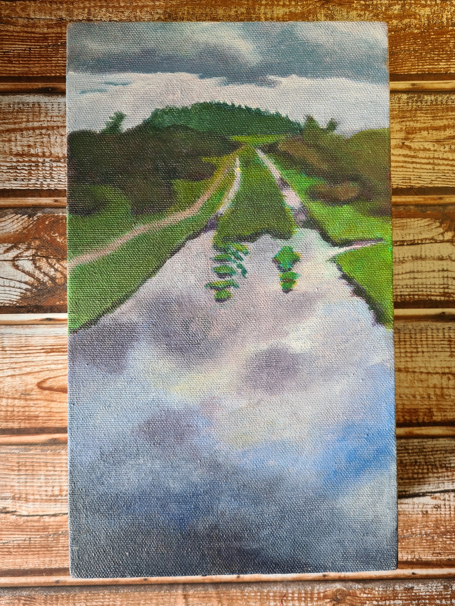 Puddle on the Path, Original