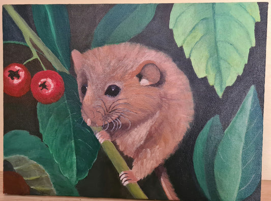 Dormouse with Berries image 1