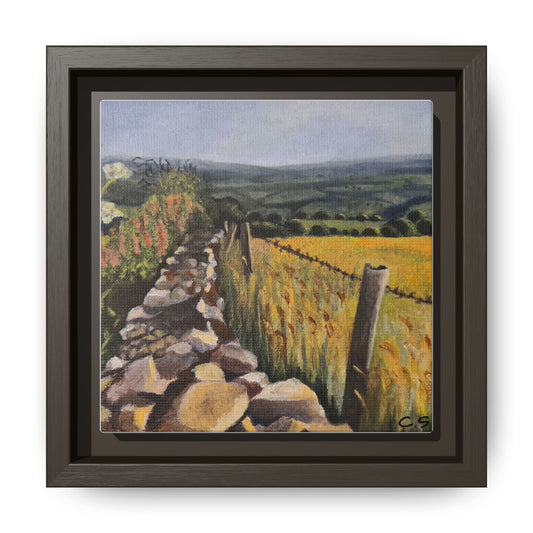 Stony Wall, Matte Canvas, Framed (Multi-color)
