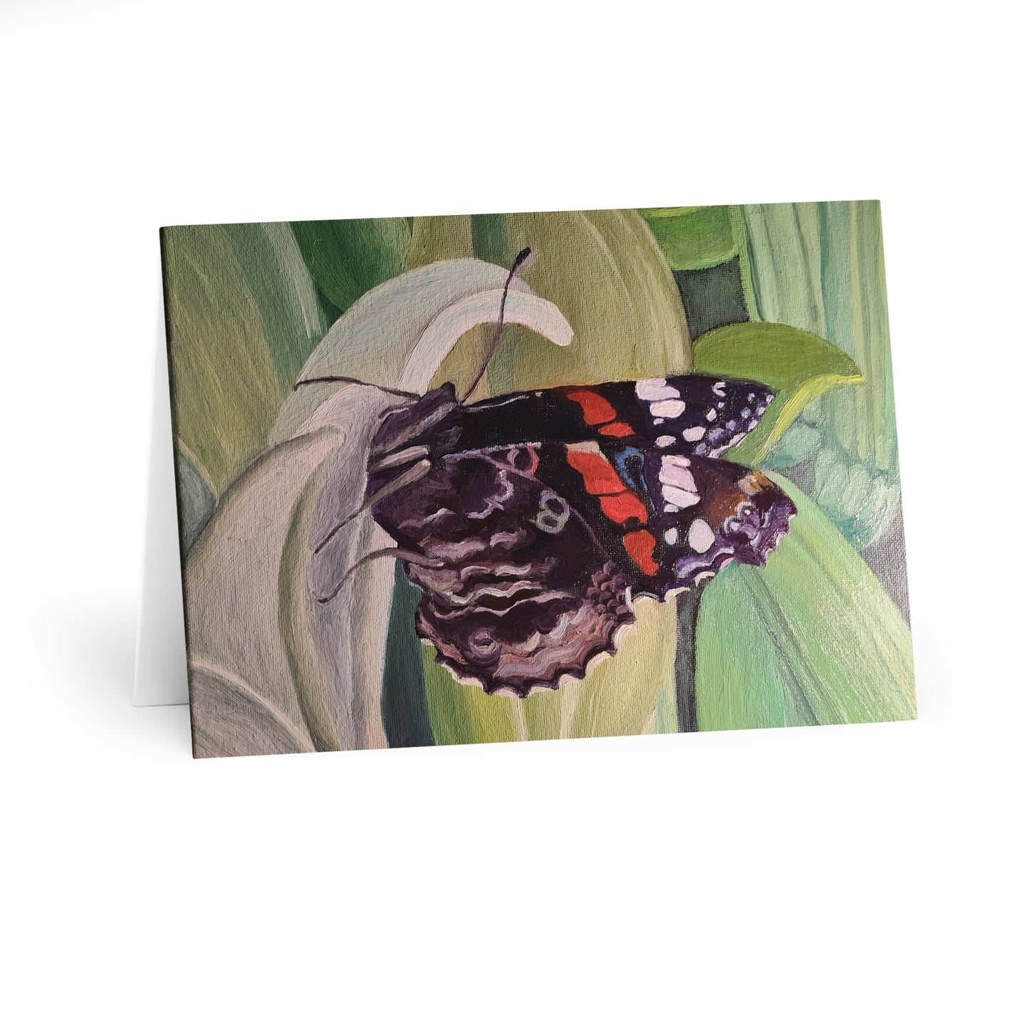 Beautiful Butterfly Greeting Cards - 5 Pack, Birthday Wishes, Thank You Notes, Floral Occasion Cards, Handmade Card Set