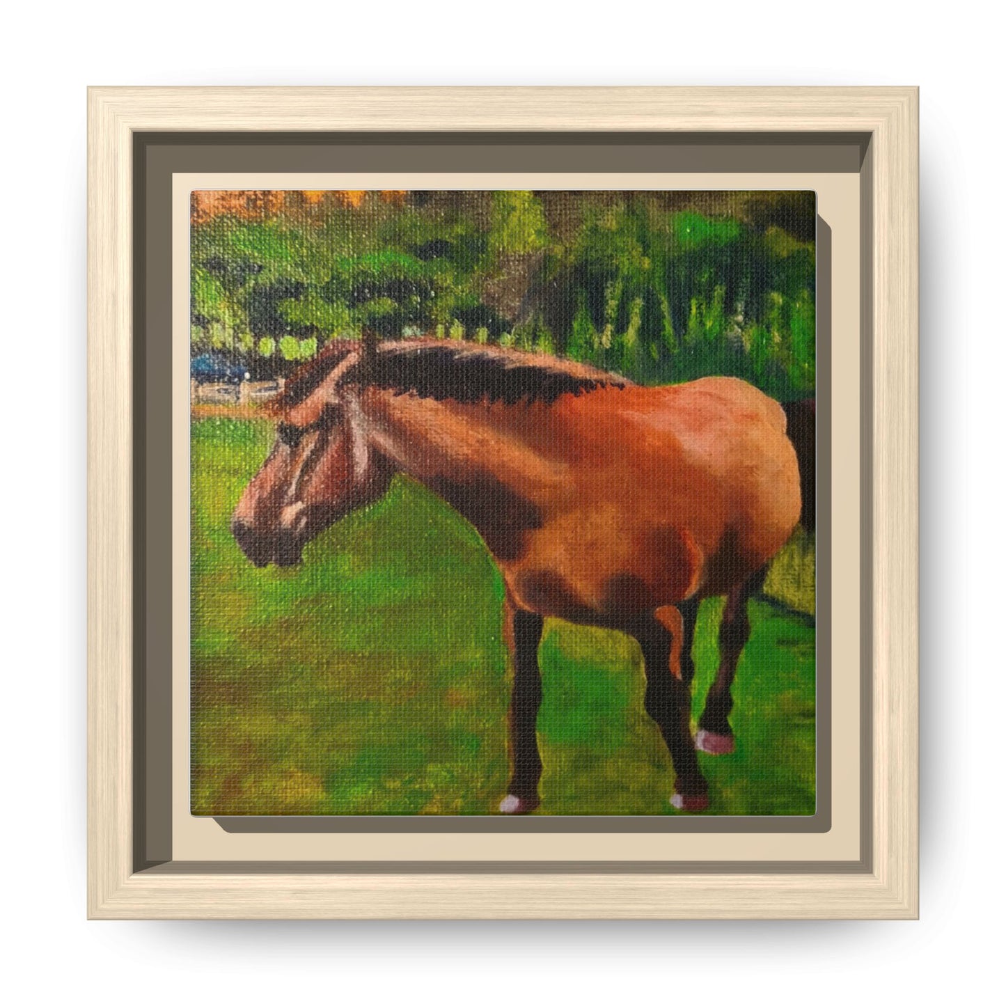 Matte Canvas, Framed (Multi-color)