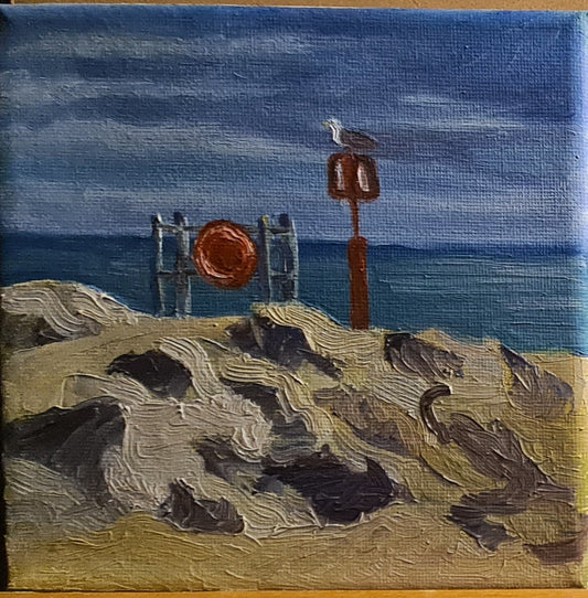 Gull at the Groyne, Original