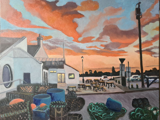 Mudeford Quay Sunset