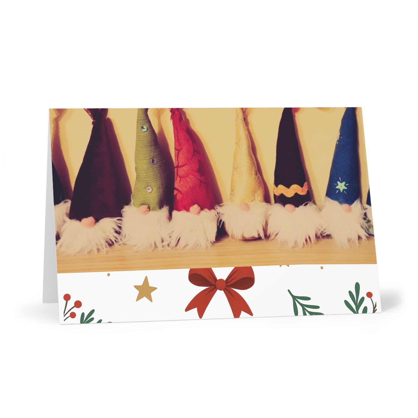 Gonks queueing! Greeting Cards (5-Pack)
