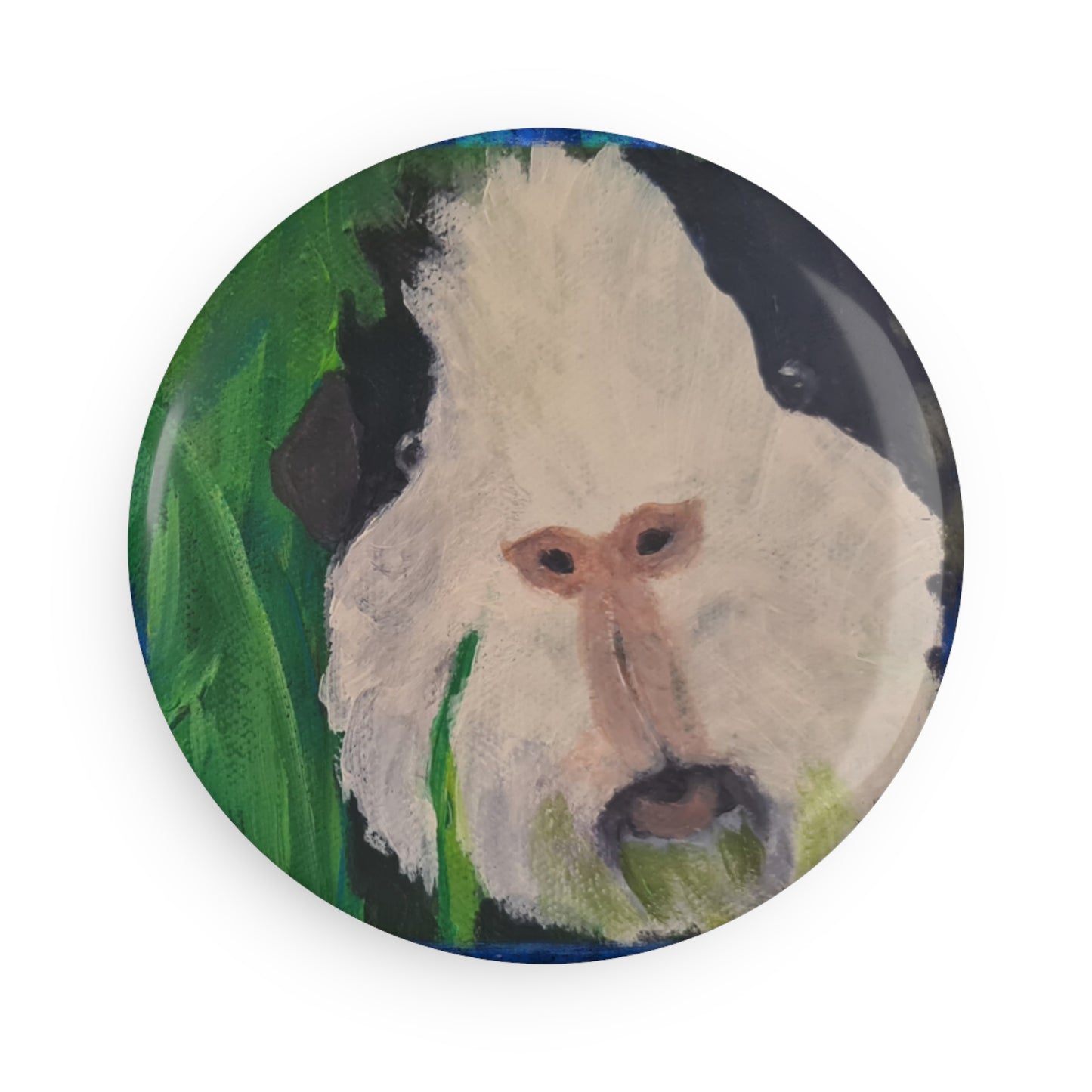 Cute Animal Button Magnet, Refrigerator Magnet, Home Decor Magnet, Gift for Animal Lovers, Fun Kitchen Accessory