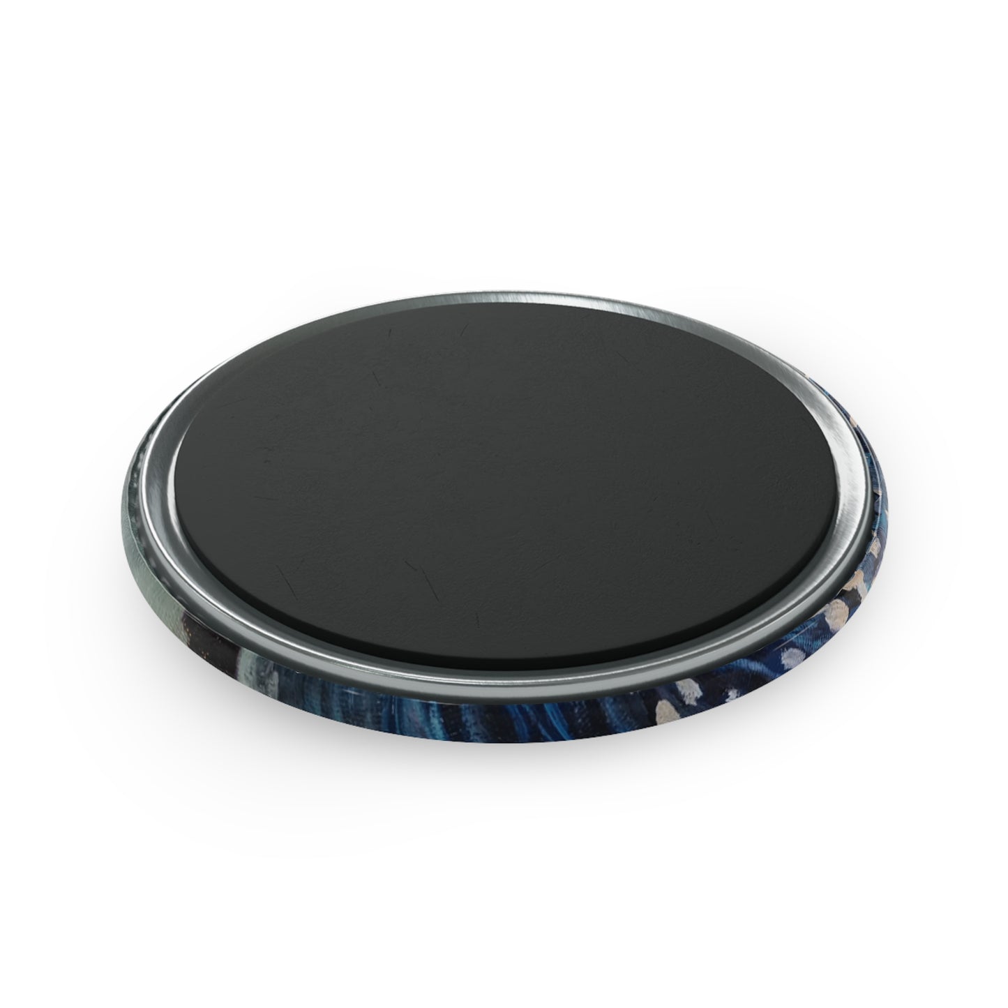 Sailing Scene Button Magnet, Nautical Art, Ocean Home Decor, Gift for Sailor, Beach House Magnet, Coastal Decor