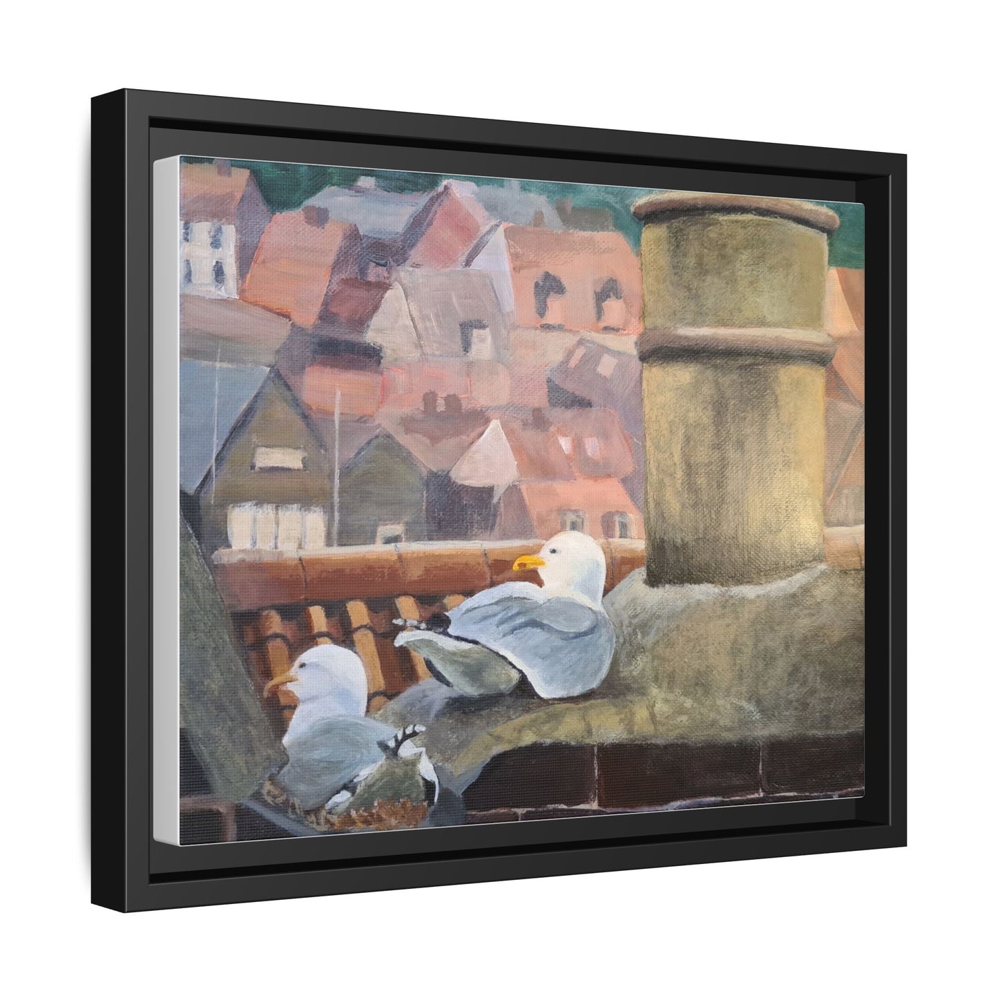 Matte Canvas, Framed (Multi-color)