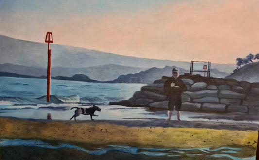 Dog walk at tea time image 0