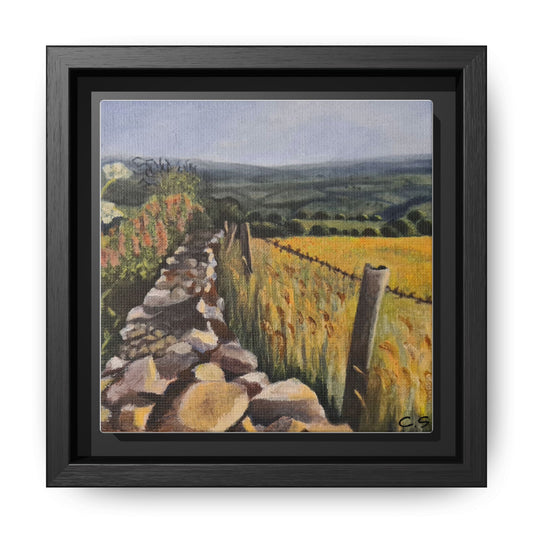 Stony Wall, Matte Canvas, Framed (Multi-color)
