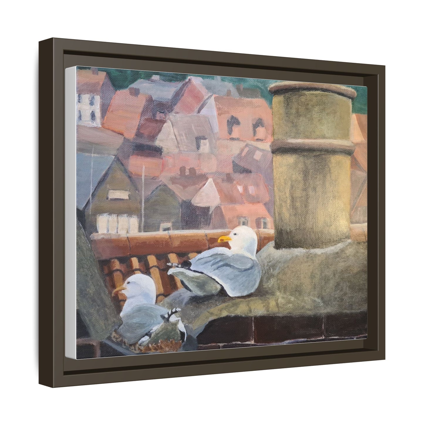 Matte Canvas, Framed (Multi-color)
