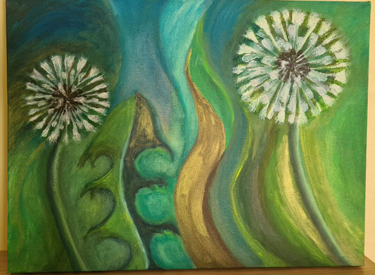 Dandelion abstract 2 image 0