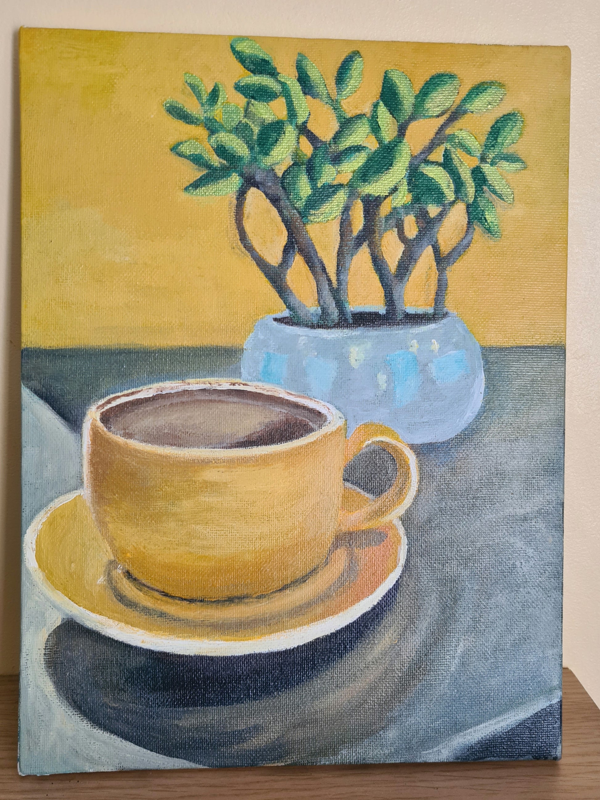 Yellow cafe, still life image 0