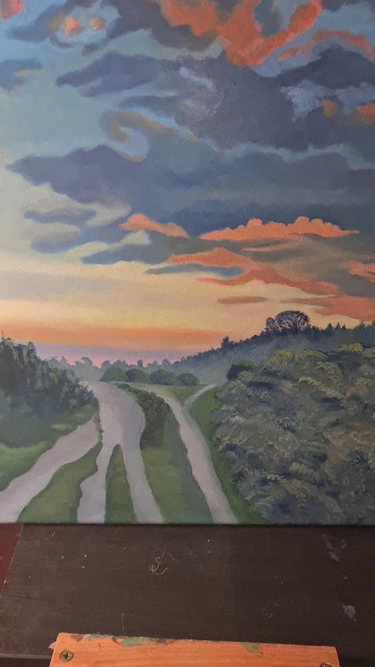 Forest Sunset, Original