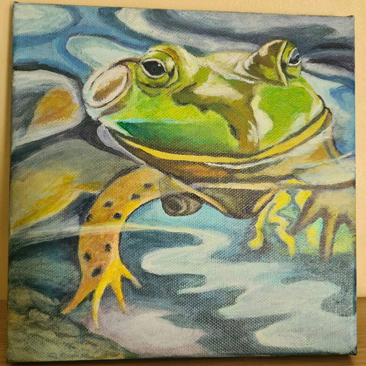 Frog and Reflections, Original